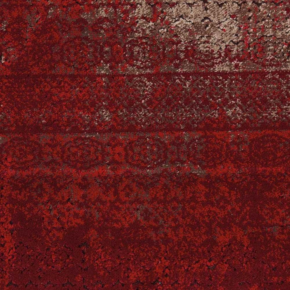 Nourison Karma KRM01 2&#39;2&quot; x 7&#39;6&quot; Red Runner, , large