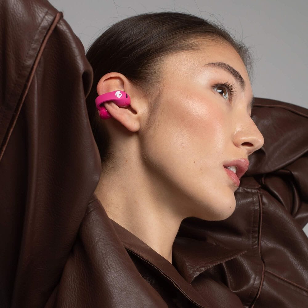 Skullcandy Push 720 Open-Ear True Wireless Earbuds in Pink, , large