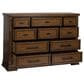 Ashley Taffenbrook 10-Drawer Dresser in Medium Brown, , large