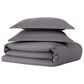 Pem America Brooklyn Loom Classic 3-Piece Full/Queen Duvet Set in Grey, , large