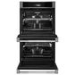 JennAir Rise 30" Smart Double Wall Oven with MultiMode and Four Racks in Stainless Steel, , large