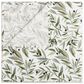 Babyletto Olive Branches Muslin Swaddle in Green and White, , large