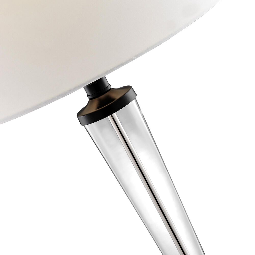 Lite Source Freida Table Lamp and Floor Lamp Set in Black &#40;Set of 3&#41;, , large