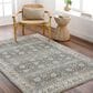 Surya Dresden Deep Teal, Taupe, Dusty Sage, Off-White, Light Gray, Mustard and Olive 12" x 15" Area Rug, , large