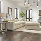 Ashley Elyza 3-Piece Right Facing Sectional with Chaise in Linen, , large