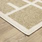 ROW by Oriental Weavers Quinn QUI04 Beige and Ivory 5"3" x 7" Area Rug, , large
