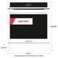 Frigidaire Gallery SNGL Wall Oven w/Air Fry, , large