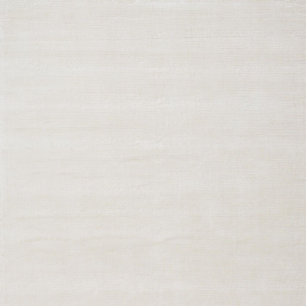 Feizy Batisse 5&#39; x 8&#39; White Area Rug, , large