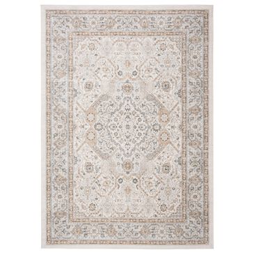 Safavieh Isabella ISA916B 4" x 6" Cream and Beige Area Rug, , large