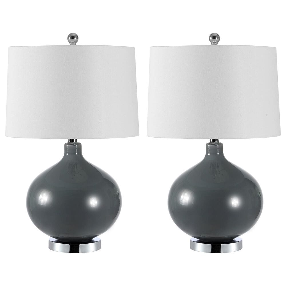 Safavieh Vemeli Table Lamp in Grey (Set of 2), , large