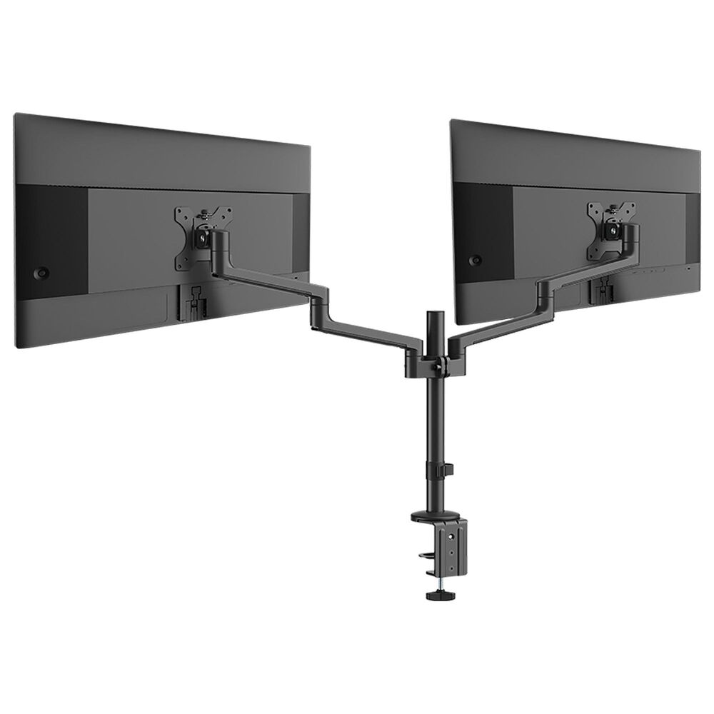 MSI Dual Monitor Desk Mount for 17&quot;-32&quot; Screen in Matte Black, , large