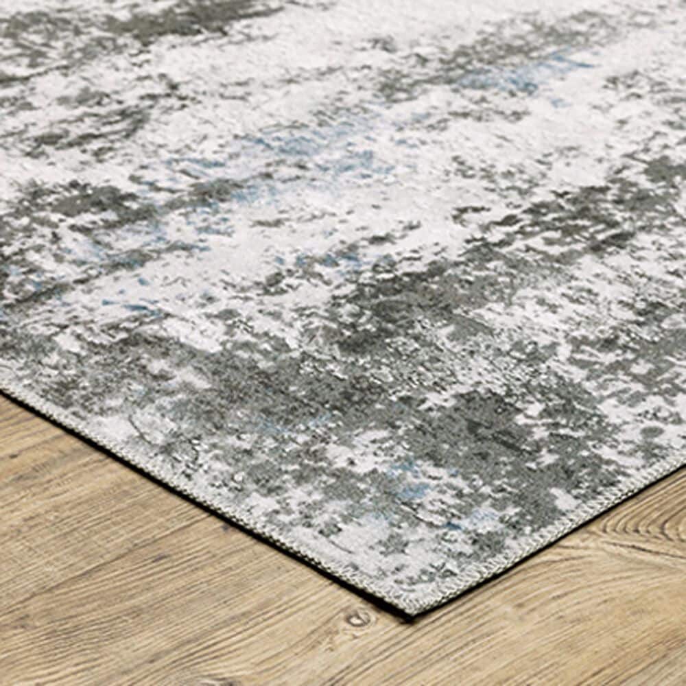 Oriental Weavers Malibu 5&#39; x 7&#39; Ivory and Grey Area Rug, , large