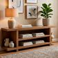 Riva Ridge Latitude 67" Open Console in Brushed Bourbon, , large