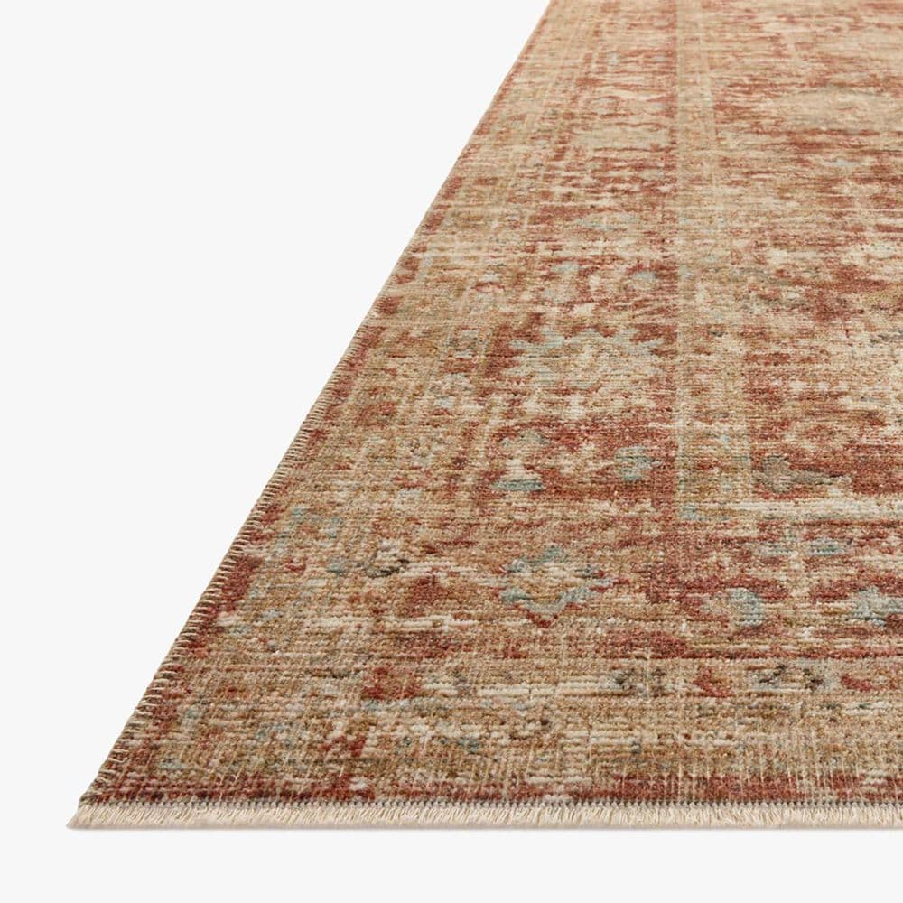 Loloi Heritage 10&#39; x 14&#39; Brick and Multicolor Area Rug, , large