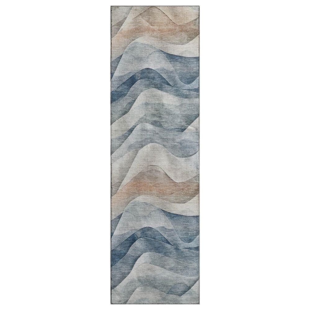 Dalyn Rug Company Pacifica PA3 2"3" x 7"6" Blue Runner, , large
