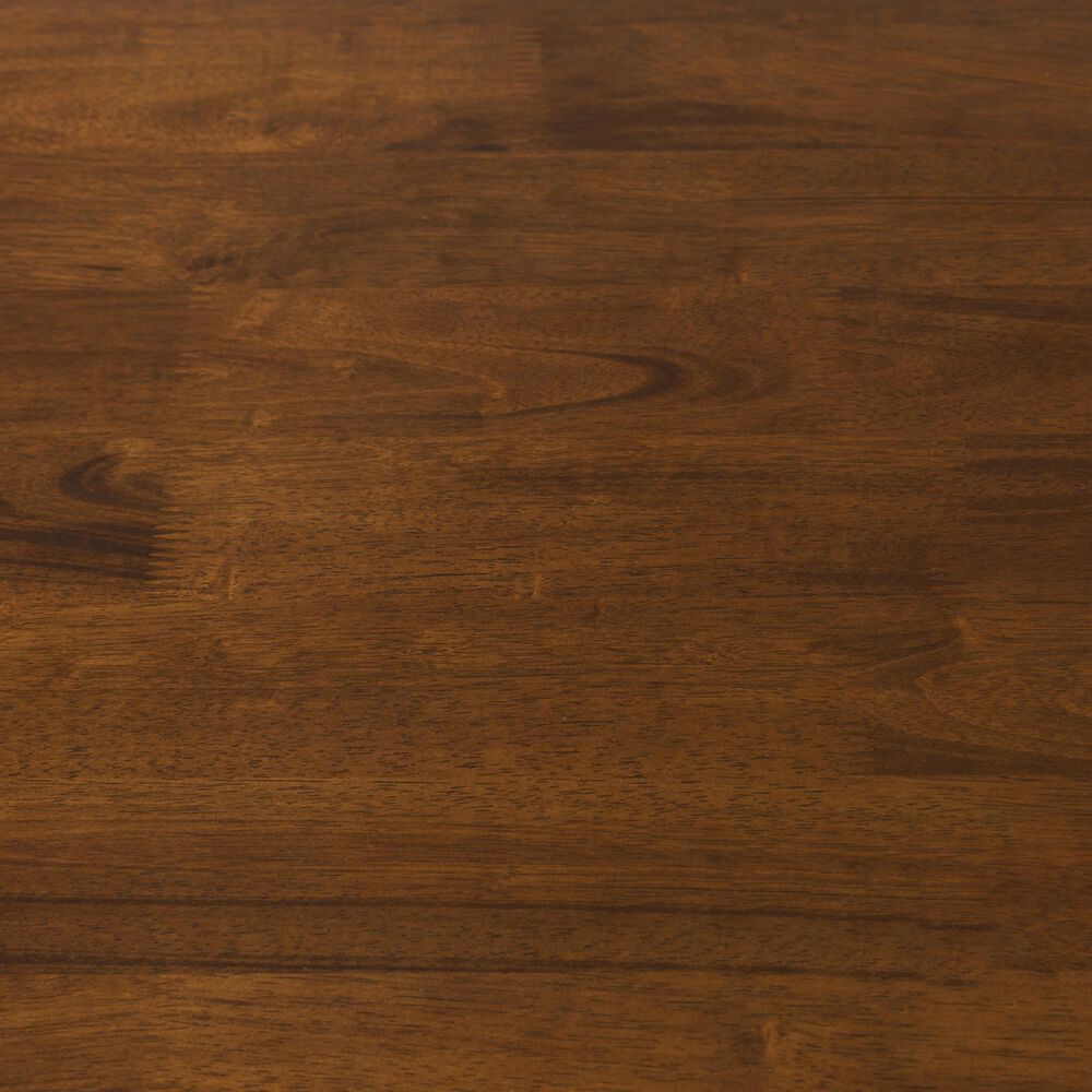 Baxton Studio Napoleon Dining Table in Antique cherry and Buttermilk - Table Only, , large