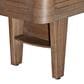 Brunswick Billiards Andover 14" Shuffleboard Table in Rustic Dark Brown, , large