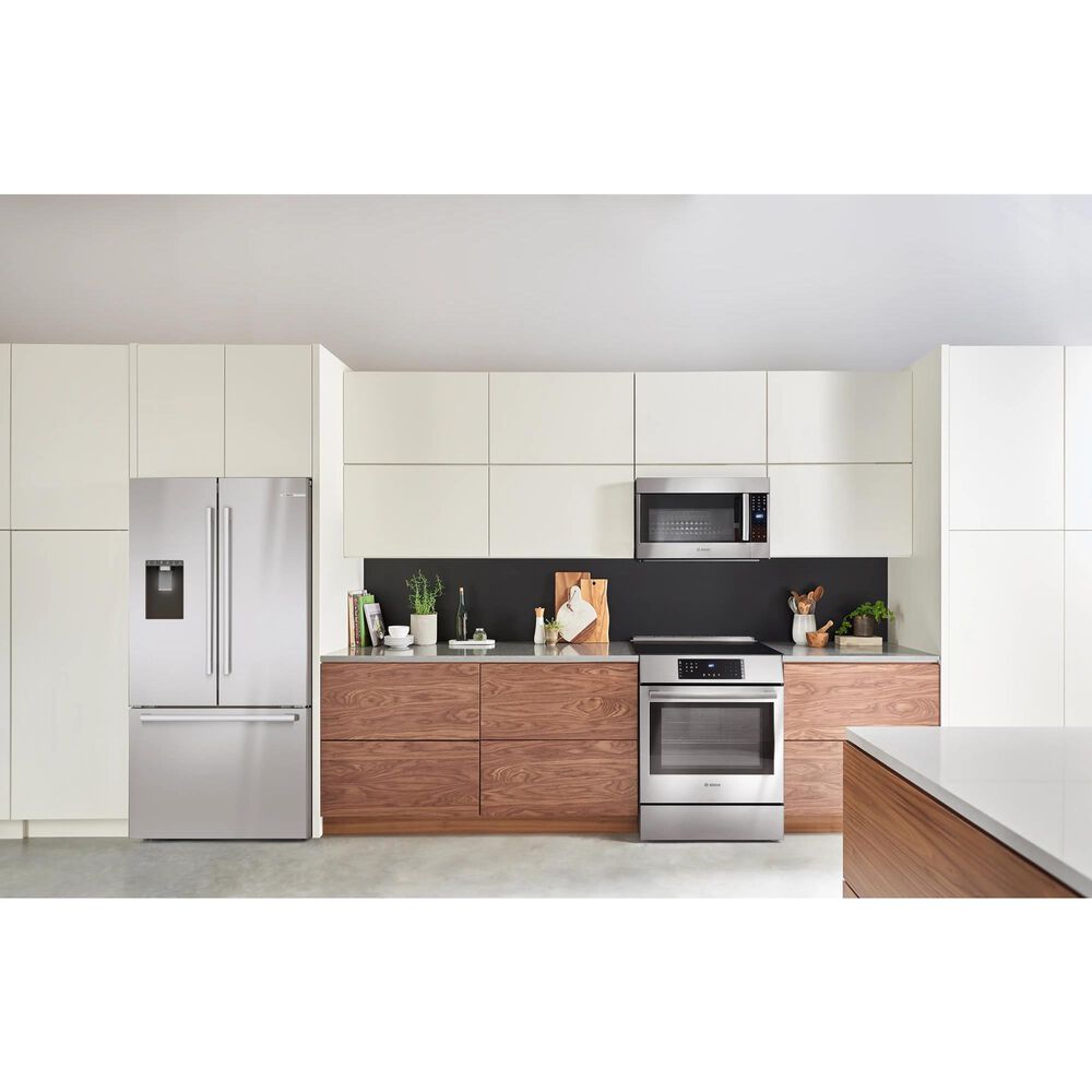 Bosch 500 Series 21.6 Cu. Ft. French Door Bottom Mount Refrigerator in Stainless Steel, , large