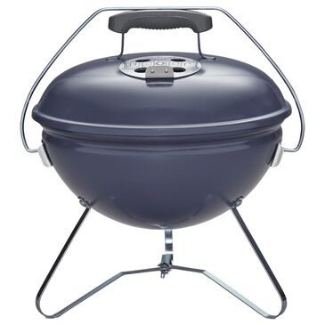 Weber Smokey Joe Premium Charcoal Grill in Slate Blue, , large