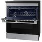 Samsung Bespoke Bespoke 6.3 Cu. Ft. Smart Slide-In Induction Range with Flex Duo in Stainless Steel, , large