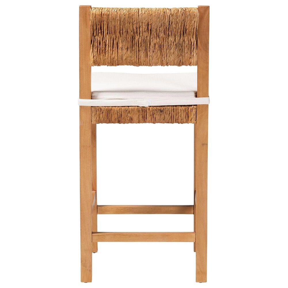 Baxton Studio Pava Counter Stool in Honey, , large