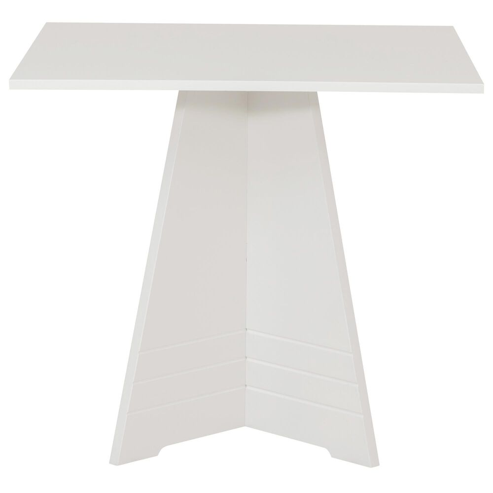 Linon Home Decor Nova Dining Table in White - Table Only, , large