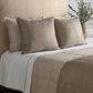 Ann Gish Stria 25" x 36" Throw Pillow in Bronze, , large