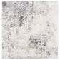 Safavieh Aston  ASN708 6"7" Square Ivory and Grey Area Rug, , large