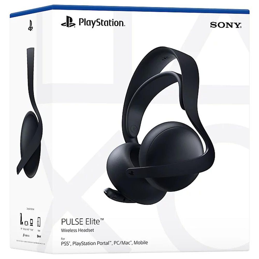 Sony Pulse Elite Wireless Headset in Midnight Black, , large