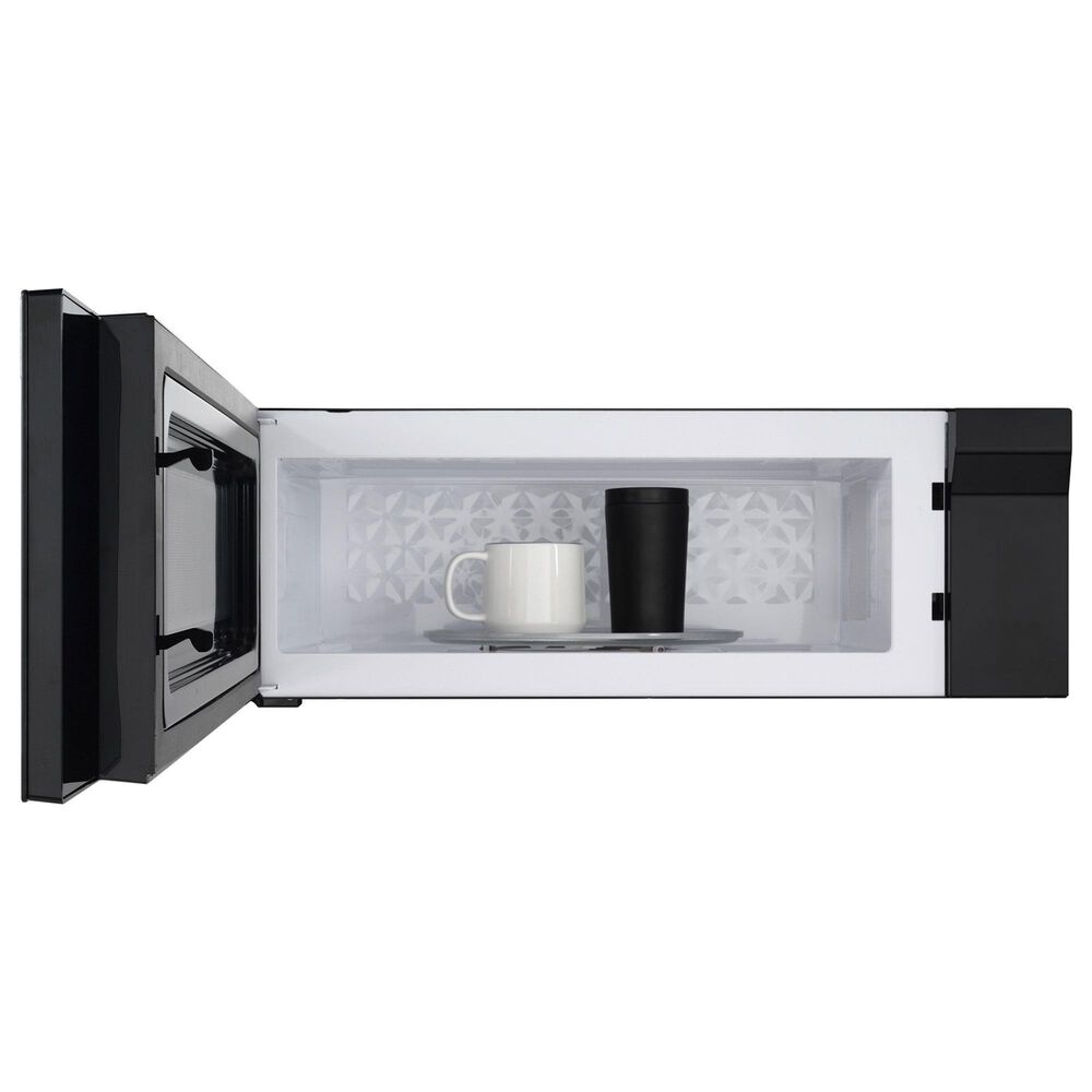 GE Profile 1.2 Cu. Ft. Over-the-Range Low Profile Sensor Microwave Oven in Black, , large