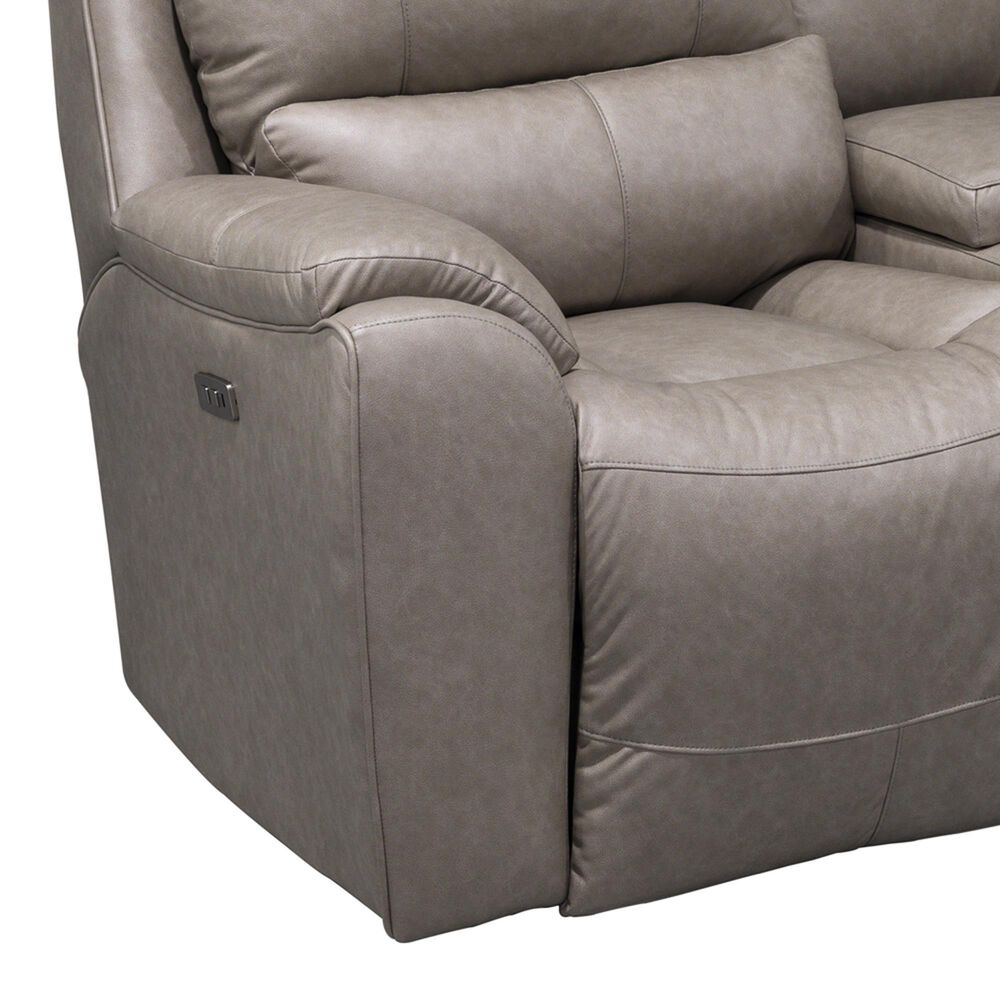 Southern Motion Westchester Power Reclining Loveseat in True Grit Platinum, , large