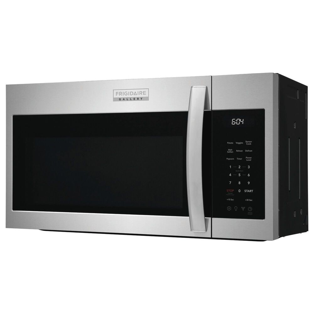 Frigidaire Gallery 2-Piece Kitchen Package with 6 Cu. Ft. Gas Range and 30" Over-The-Range Microwave in Stainless Steel, , large