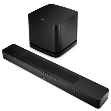 Bose Smart Soundbar 600 and Bass Module 500 in Black, , large