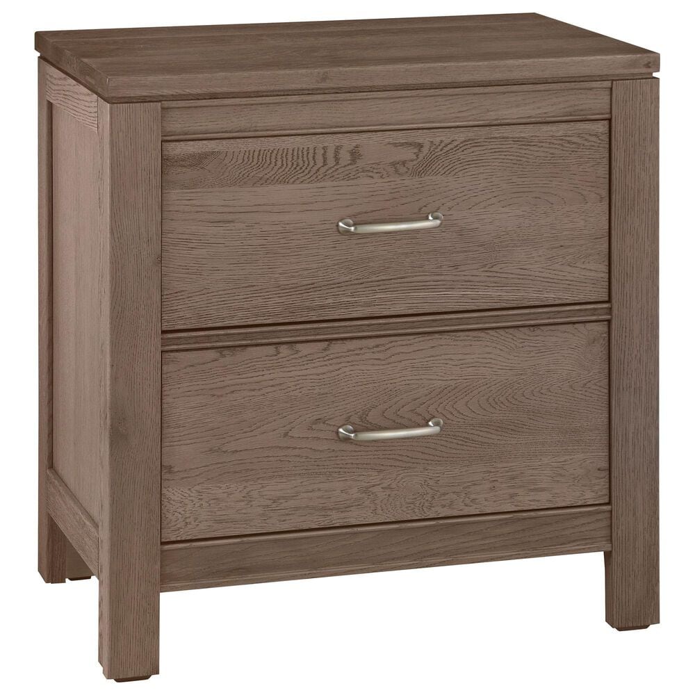 Viceray Collections Tide and Timber 2 Drawer Nightstand in Grey Oak, , large
