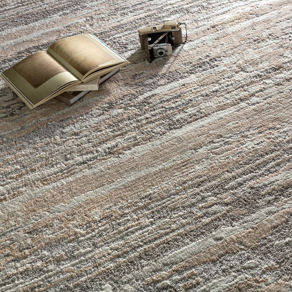 Surya Venice 8&#39;10&quot; x 12&#39;4&quot; Medium Gray, Tan and Ivory Area Rug, , large