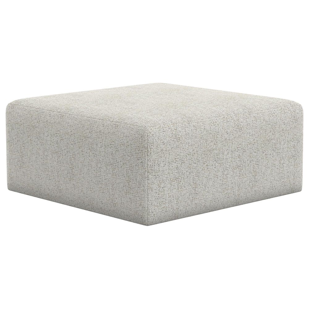 Hartsfield Tori 41" Square Cocktail Ottoman in Birch, , large