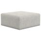 Hartsfield Tori 41" Square Cocktail Ottoman in Birch, , large