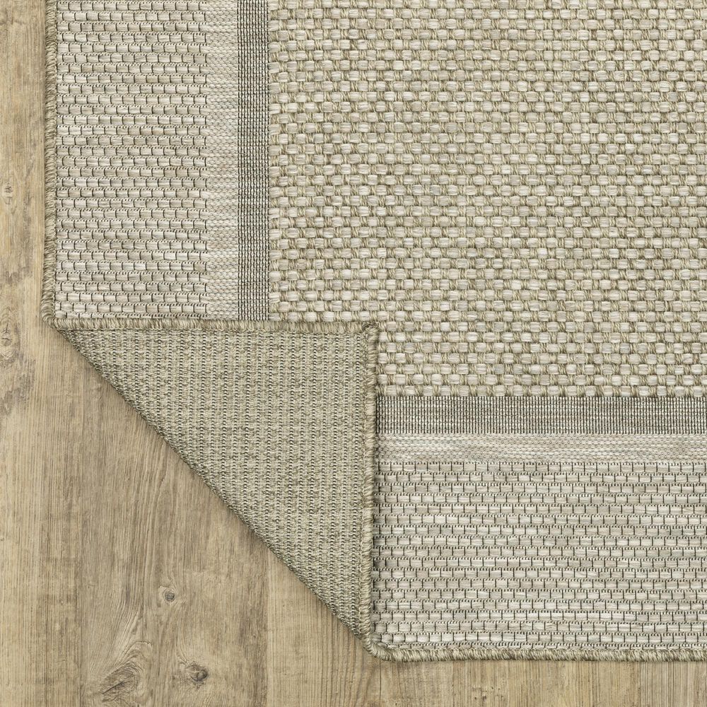 Oriental Weavers Tortuga TR06A 1&#39;10&quot; x 7&#39;6&quot; Beige and Black Runner, , large