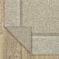 Oriental Weavers Tortuga TR06A 1"10" x 7"6" Beige and Black Runner, , large