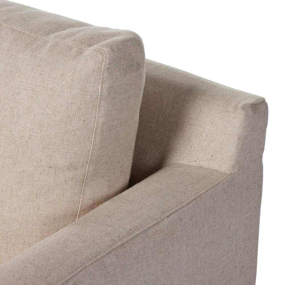 Four Hands Helm Hampton Stationary Slipcover Sofa in Evere Creme, , large