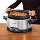 Hamilton Beach 6-Quart Stay or Go Sear and Cook Slow Cooker in Silver, , large
