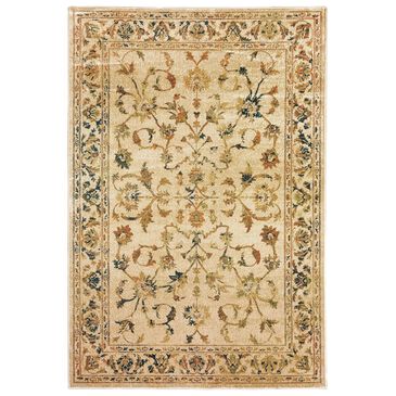 Oriental Weavers Juliette 1331V 5"3" x 7"3" Beige Area Rug, , large
