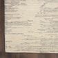 Nourison Ma30 Star 4" x 6" Ivory and Grey Area Rug, , large