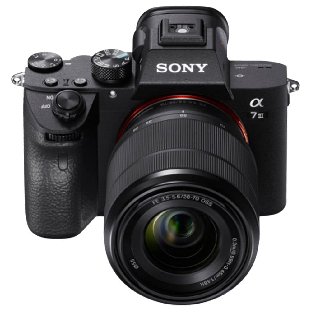 Sony A7 III Mirrorless Camera with 28-70mm Lens and FE 24-105mm F/4 G OSS Lens, , large