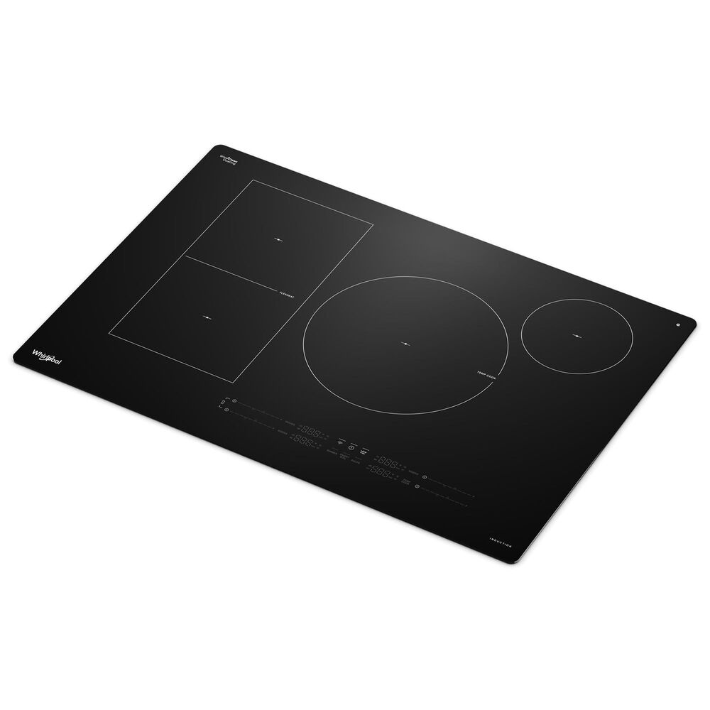 Whirlpool 30&quot; Intelligent Induction Cooktop with Temp Cook Technology and WipeClean Coating in Black, , large