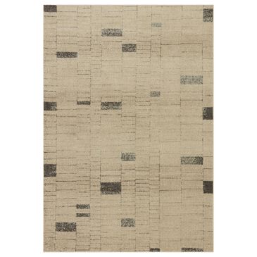 Loloi II Bowery 2"3" x 4" Slate and Taupe Area Rug, , large