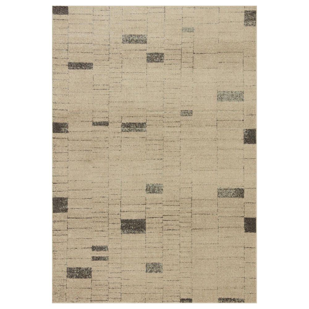 Loloi II Bowery 2'3" x 4' Slate and Taupe Area Rug, , large