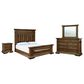 Millenium Frantanna 4 Piece King Panel Bedroom Set in Brown, , large