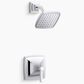 Kohler Riff Rite-Temp Shower Trim Kit in Polished Chrome, , large