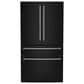 Cafe 28.7 Cu. Ft. Smart 4-Door Refrigerator with Dual Dispense AutoFill Pitcher with Pro Handle in Matte Black, , large